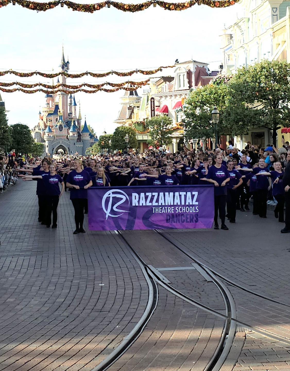 Razzamataz - They did it!!!! Team castle paraded down Main Street with ...
