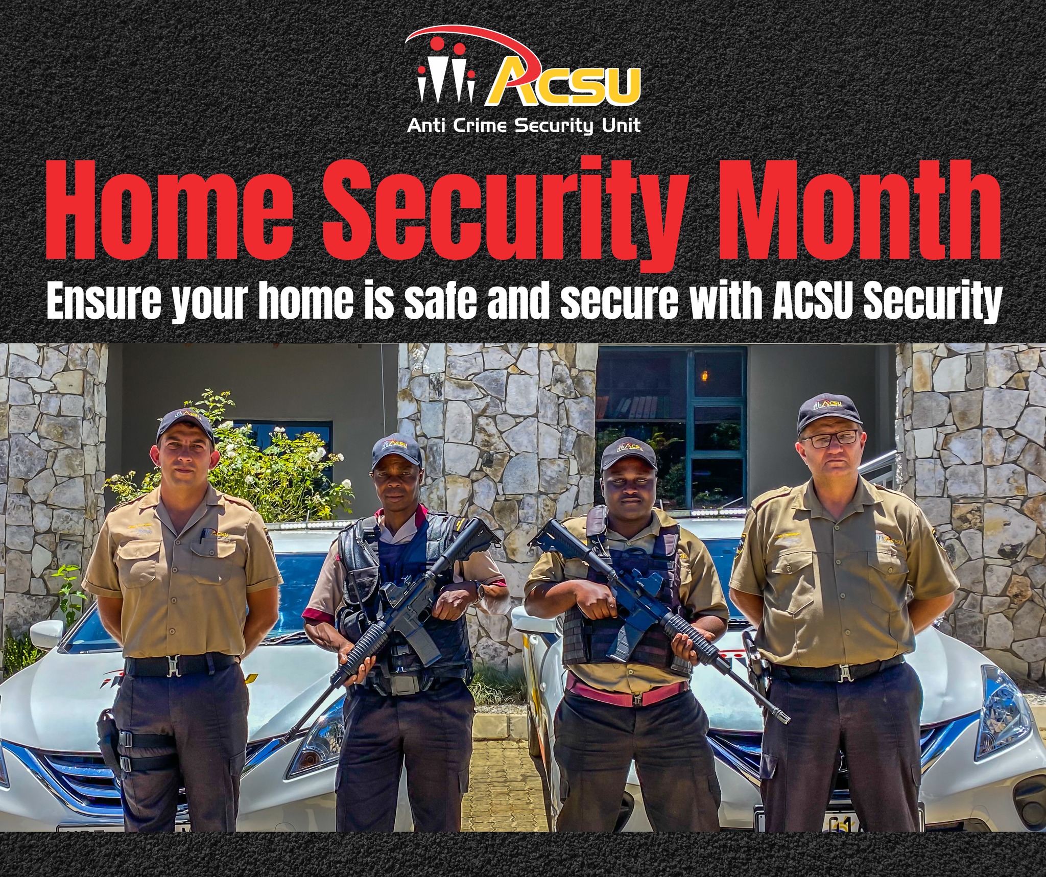 ACSU - 𝐃𝐢𝐝 𝐲𝐨𝐮 𝐤𝐧𝐨𝐰? October is National Home Security Month? Ensure ...