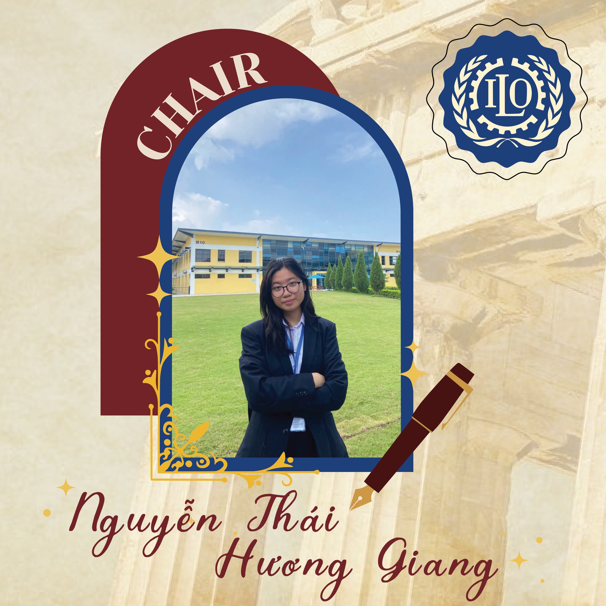 ROV - NGUYỄN THÁI HƯƠNG GIANG - CHAIRPERSON OF ILO Dear distinguished ...