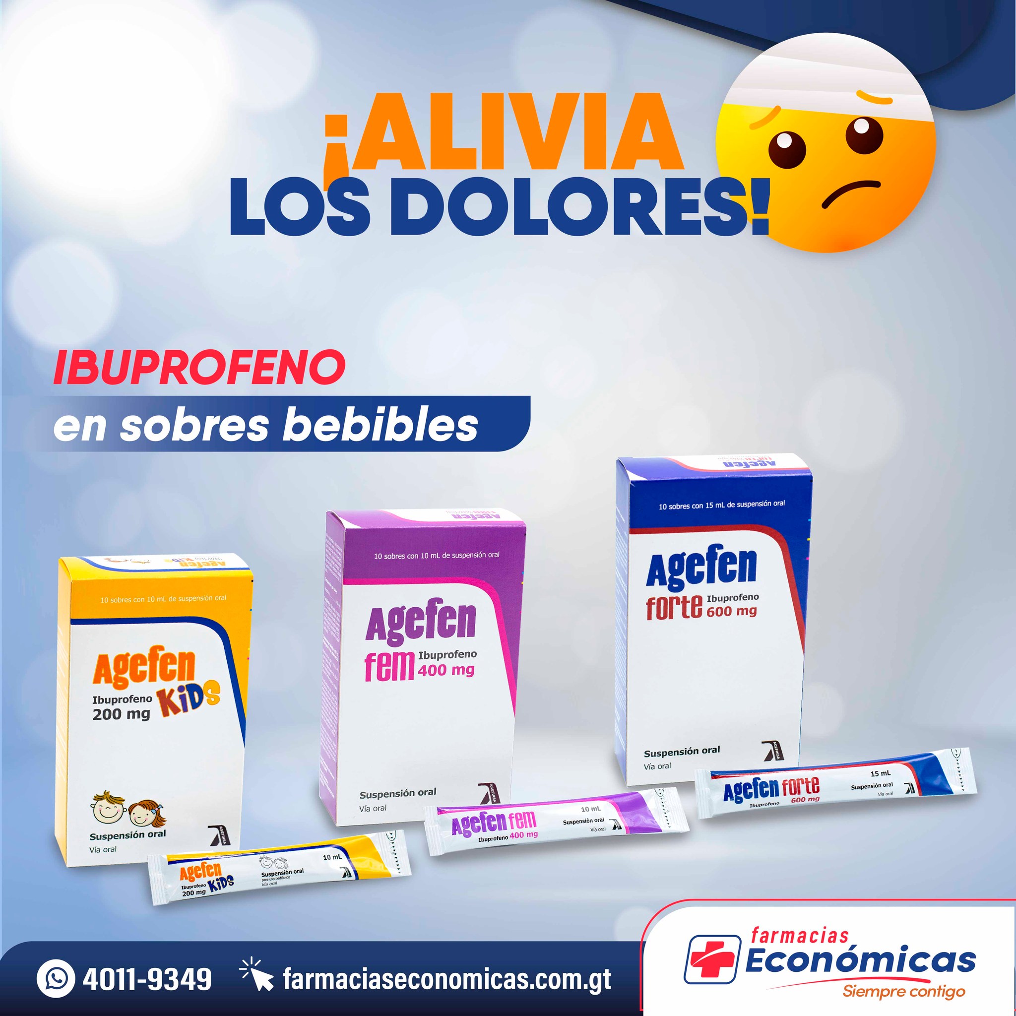 Que el dolor no te detenga... 🤕... - Farmacias Económicas