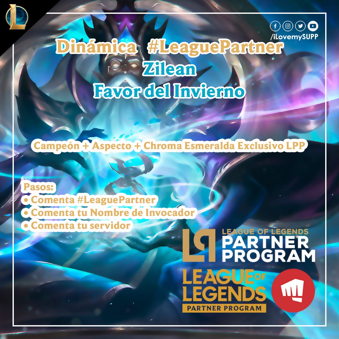 I love my SUPP - Soy parte del Programa de Socios de LoL... | Facebook