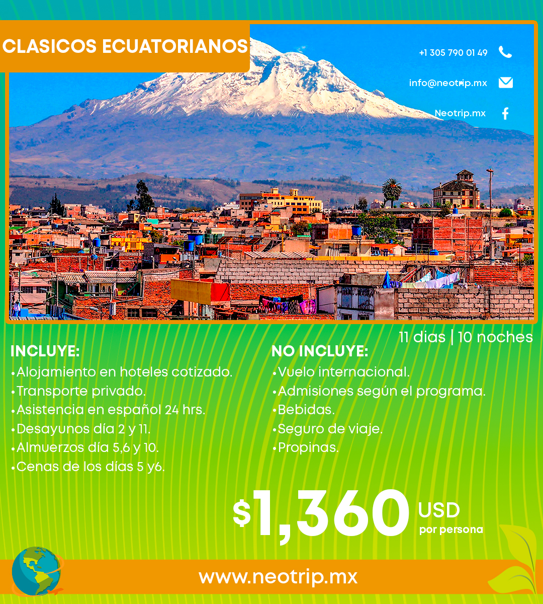 Neotrip - - Descubre la diversidad de los paisajes pasando...