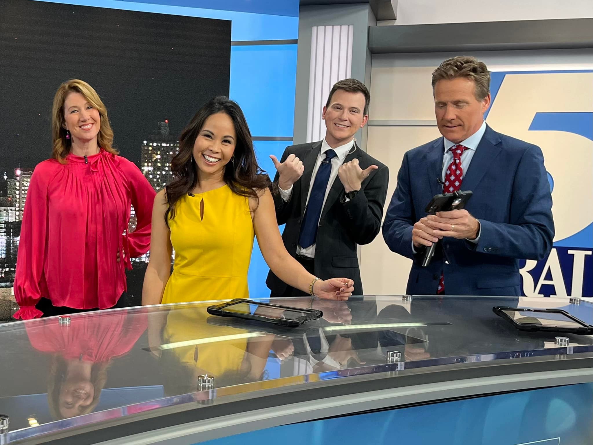 WRAL Renee Chou - Happy Friday! Our first WRAL morning... | Facebook