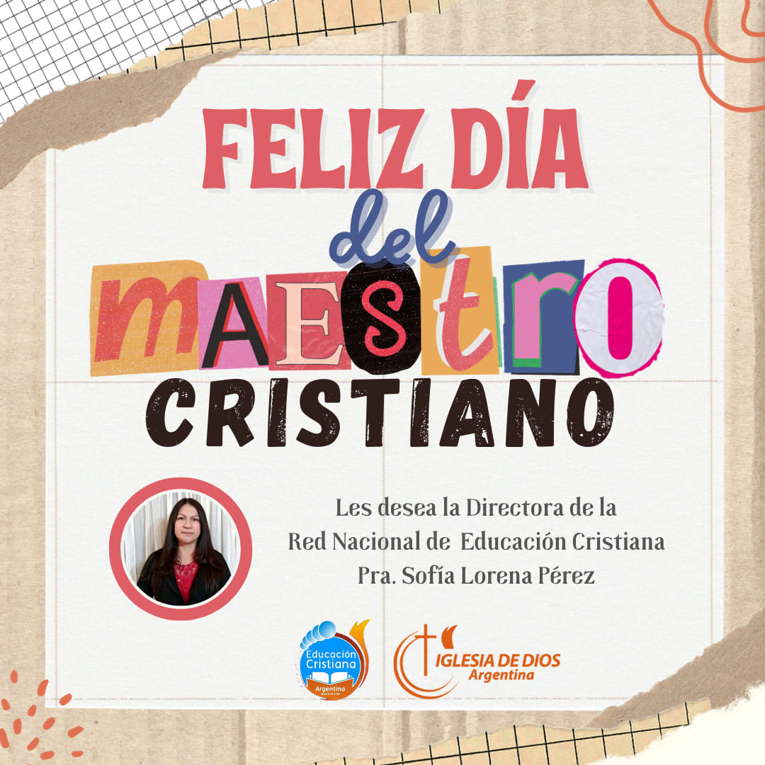 🇦🇷 DIA DEL MAESTRO... - Educacion Cristiana CEA Norte