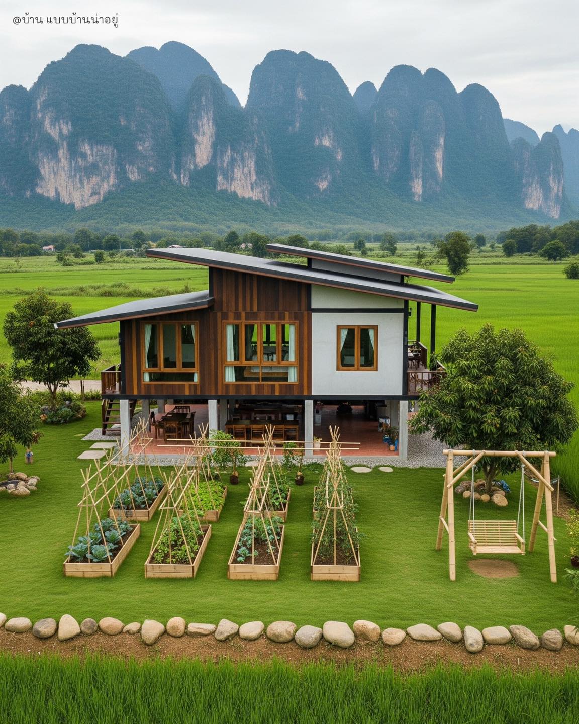 บ้าน - บ้านหลังเกษียณในฝันของฉัน🧡🏡 | Facebook