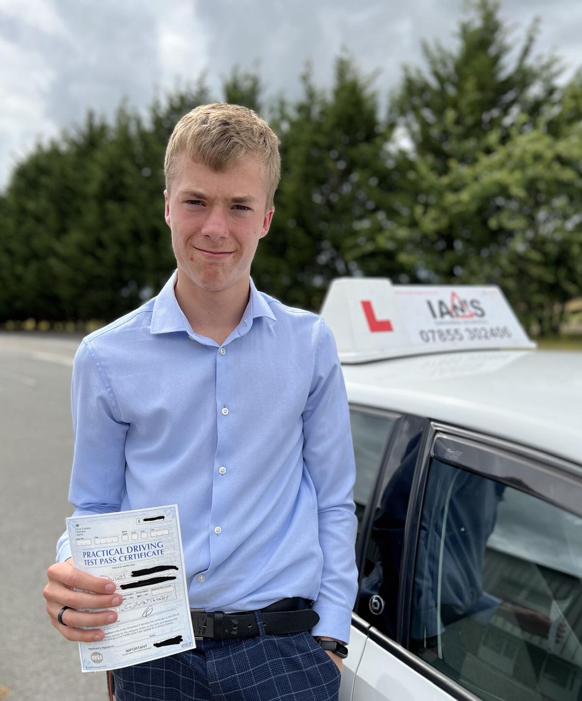 A massive congratulations to Dan on... - Ian's Driving School