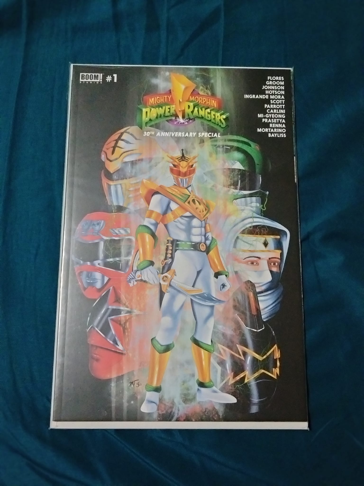 Power Rangers comic book collection with JDF absence display picture 1
