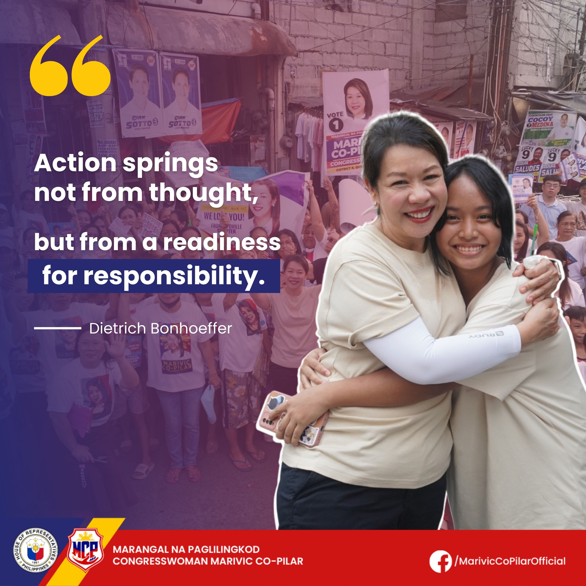 Congresswoman... - Congresswoman Marivic Co-Pilar Page