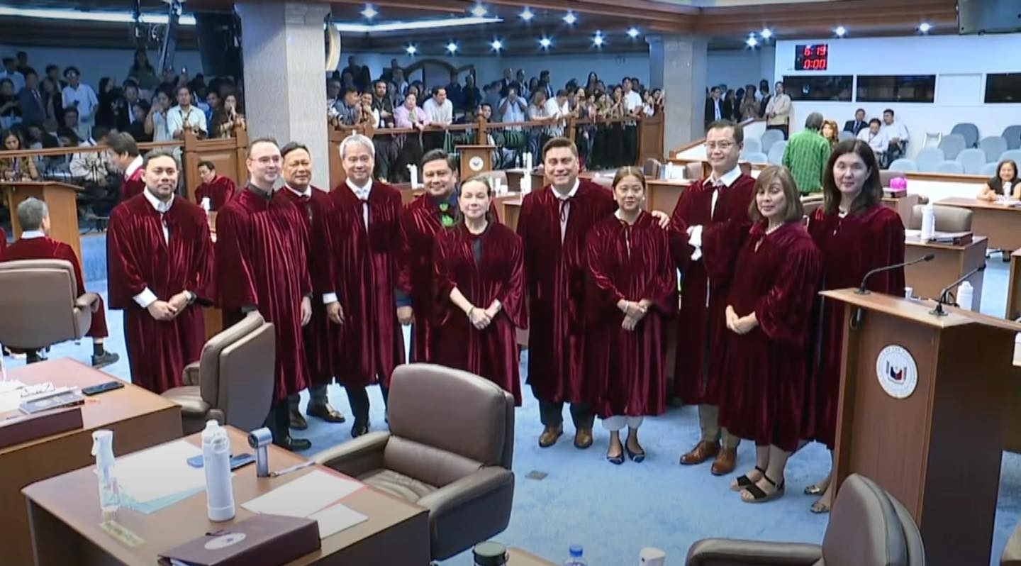 CinemaBravo - JUST IN: Senators don impeachment robes and... | Facebook
