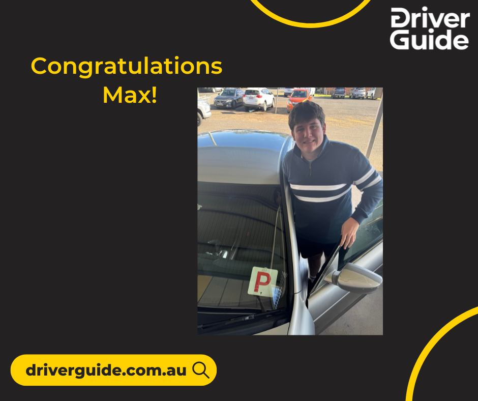 Driver Guide - Congratulations to Max for passing his... | Facebook