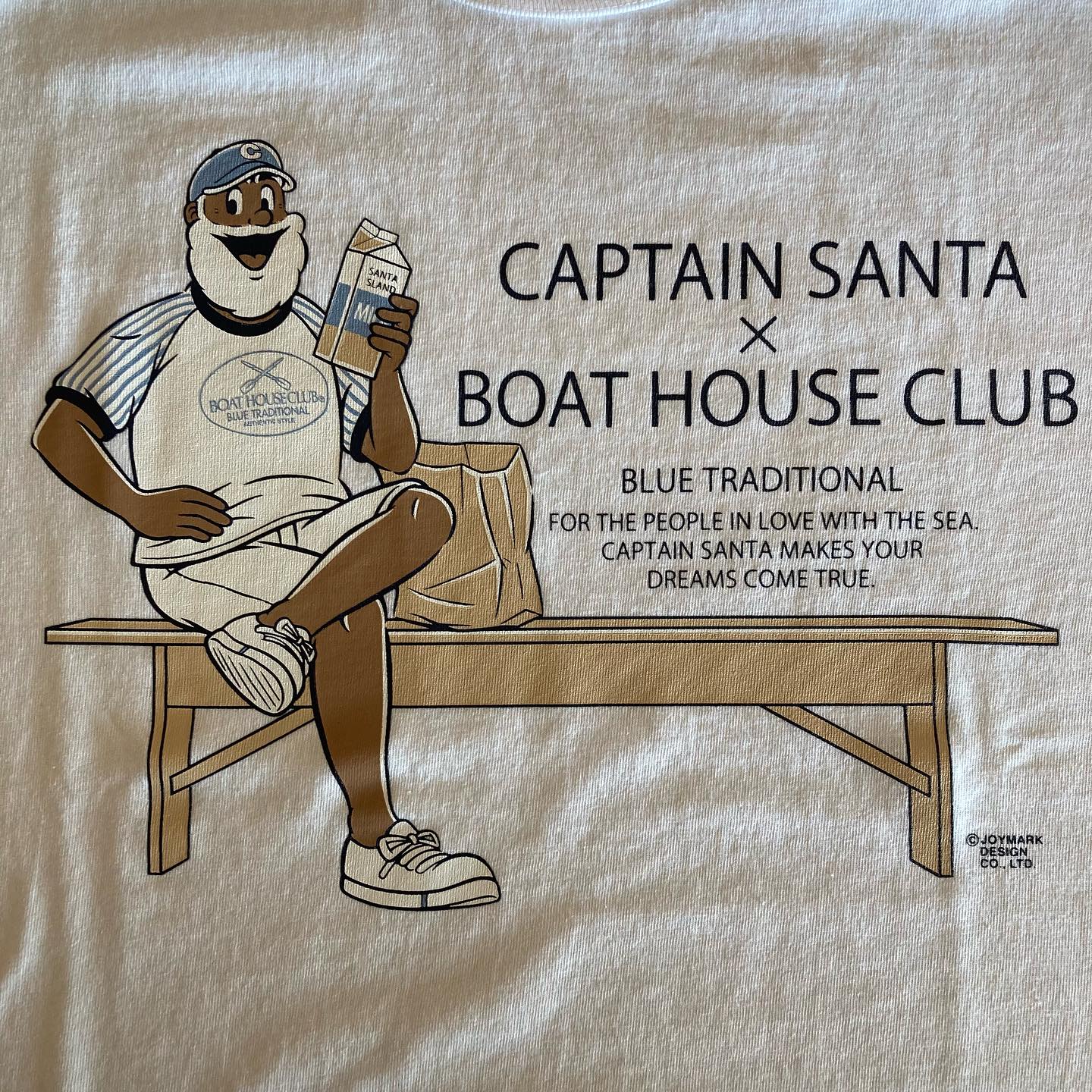 キャプテン・サンタ Tシャツ BOATHOUSE