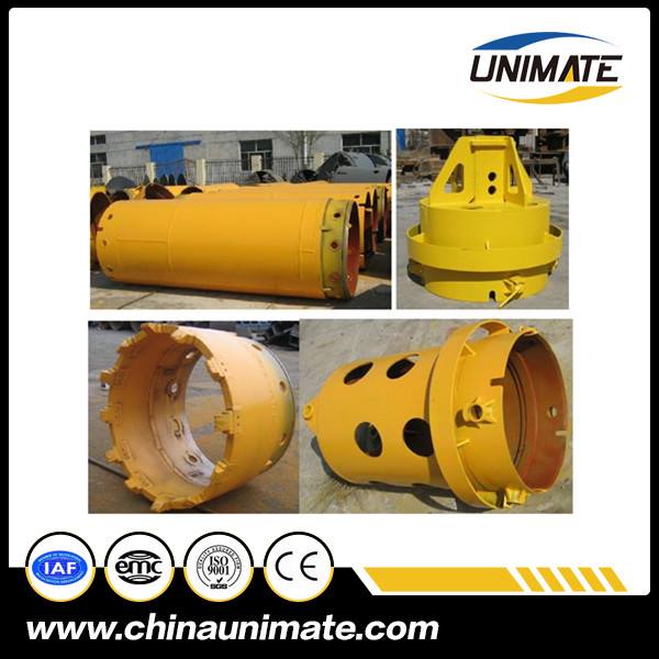 Rotary drilling casing tube/pipe Casing drive adapter, casing joints