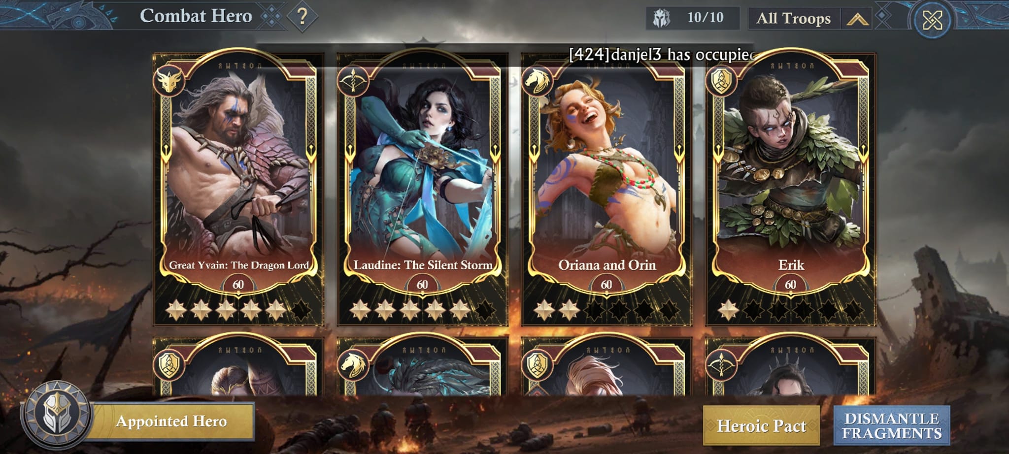 King of Avalon New Combat Heroes Release and Monetization