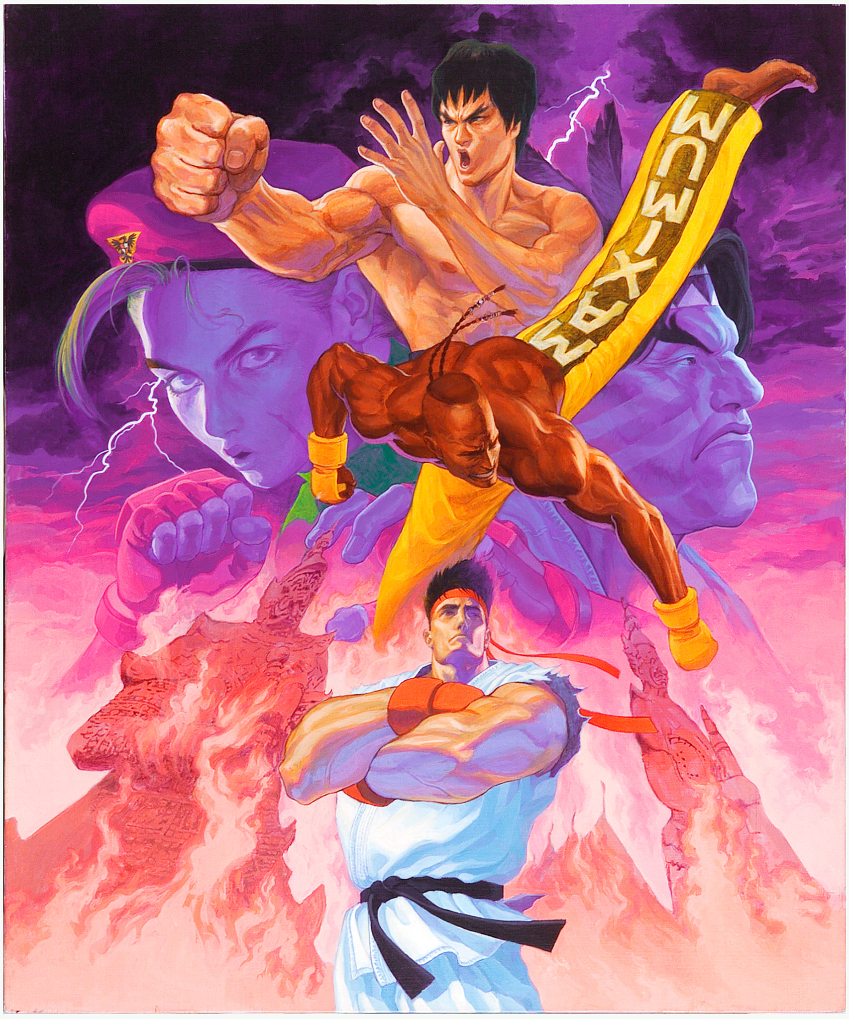 Super Street Fighter II Poster