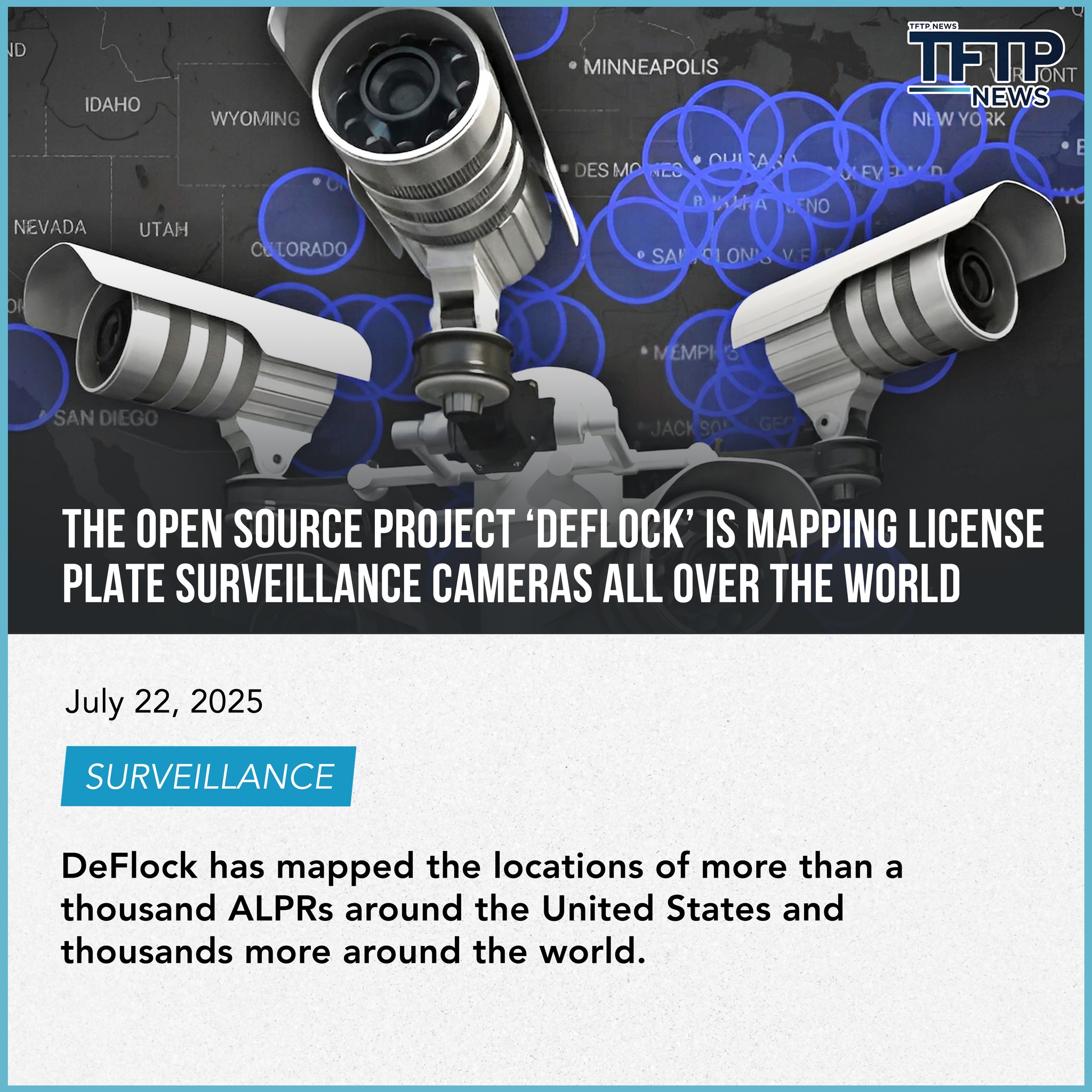The Free - More than 1,700 cameras have been reported in the United ...
