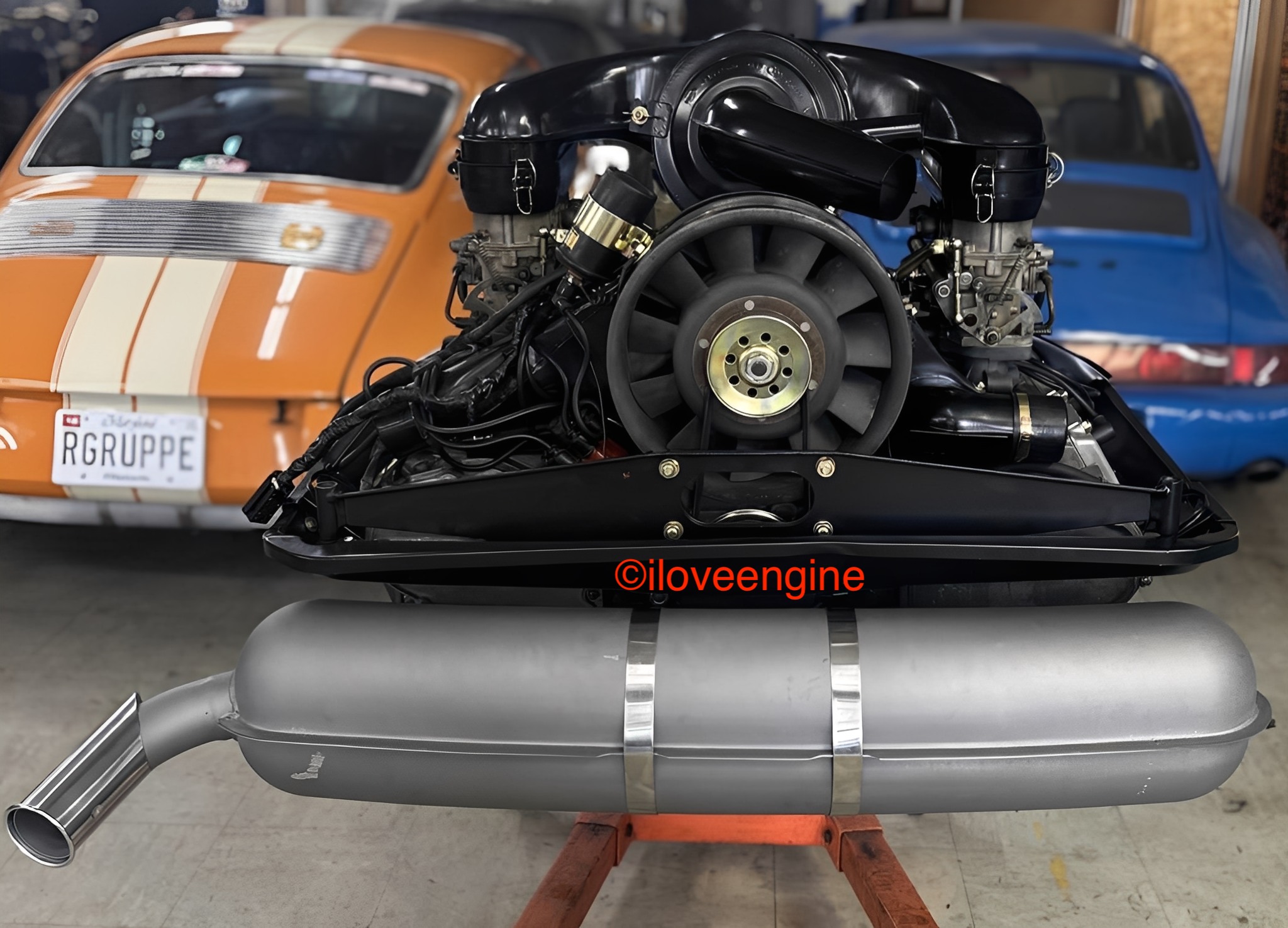 I Love - The 1970 Porsche 911T Type 911/07 engine is an early air ...