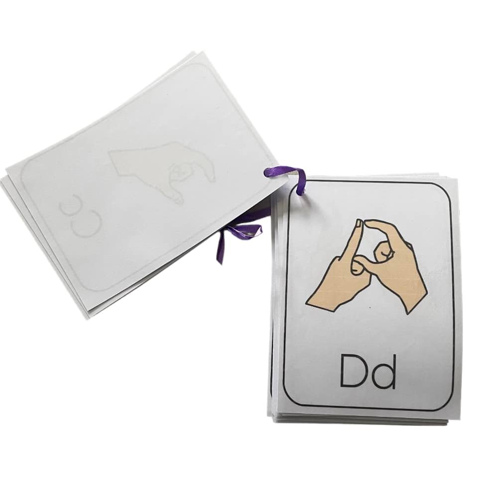 British sign language flash... - Childminder activity packs