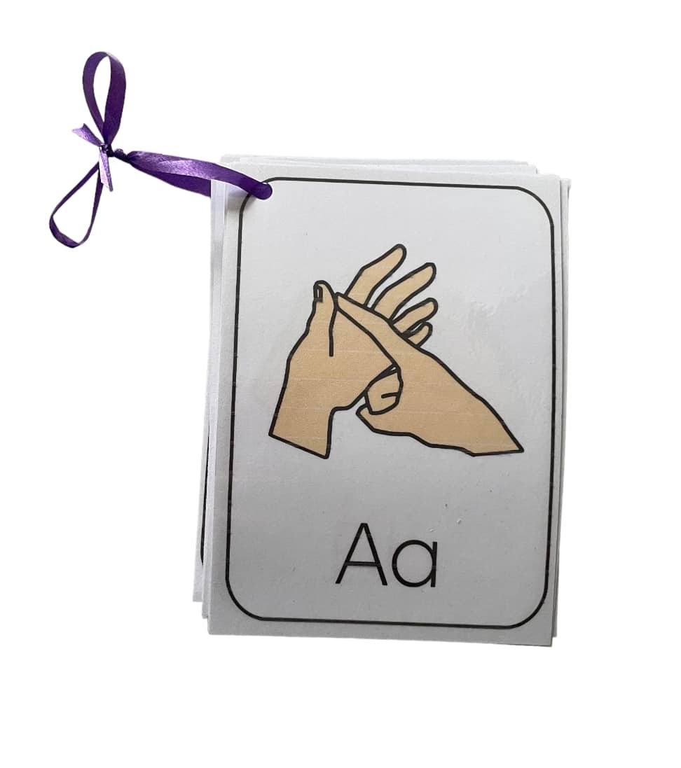 British sign language flash... - Childminder activity packs