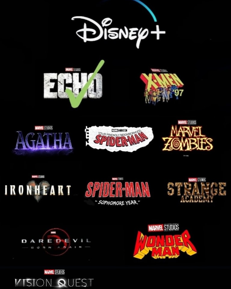 Marvel Updates - Marvel studios Disney + shows still to come from 2024/ ...
