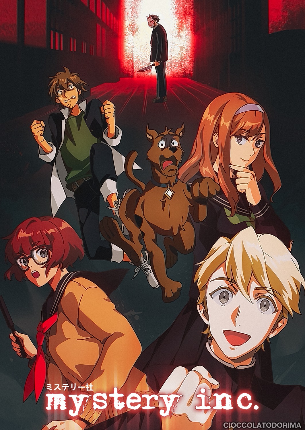 アニメ MYSTERY CASE in HI!SCHOOL!! SYNERGY Mystery-murder anime with Japanese school setting