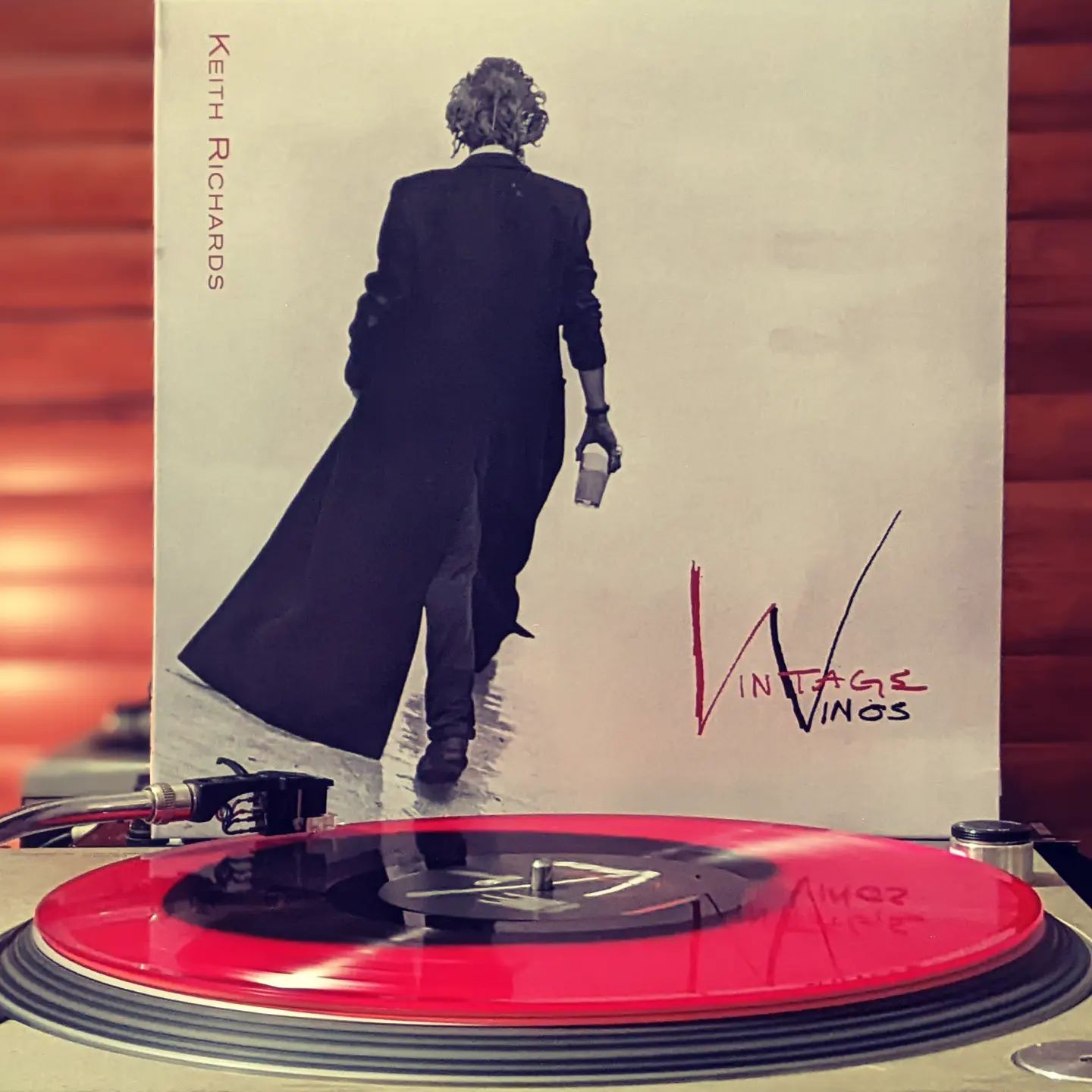洋楽 Rolling Stones / Keith Richards RSD 2021 On Record Store Day, June 12, 2021, a limited edition red vinyl 7