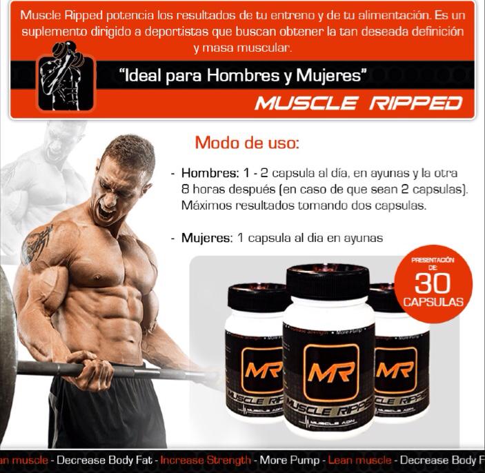 Muscle - Que es el Muscle Ripped? Es un suplemento dietario americano ...