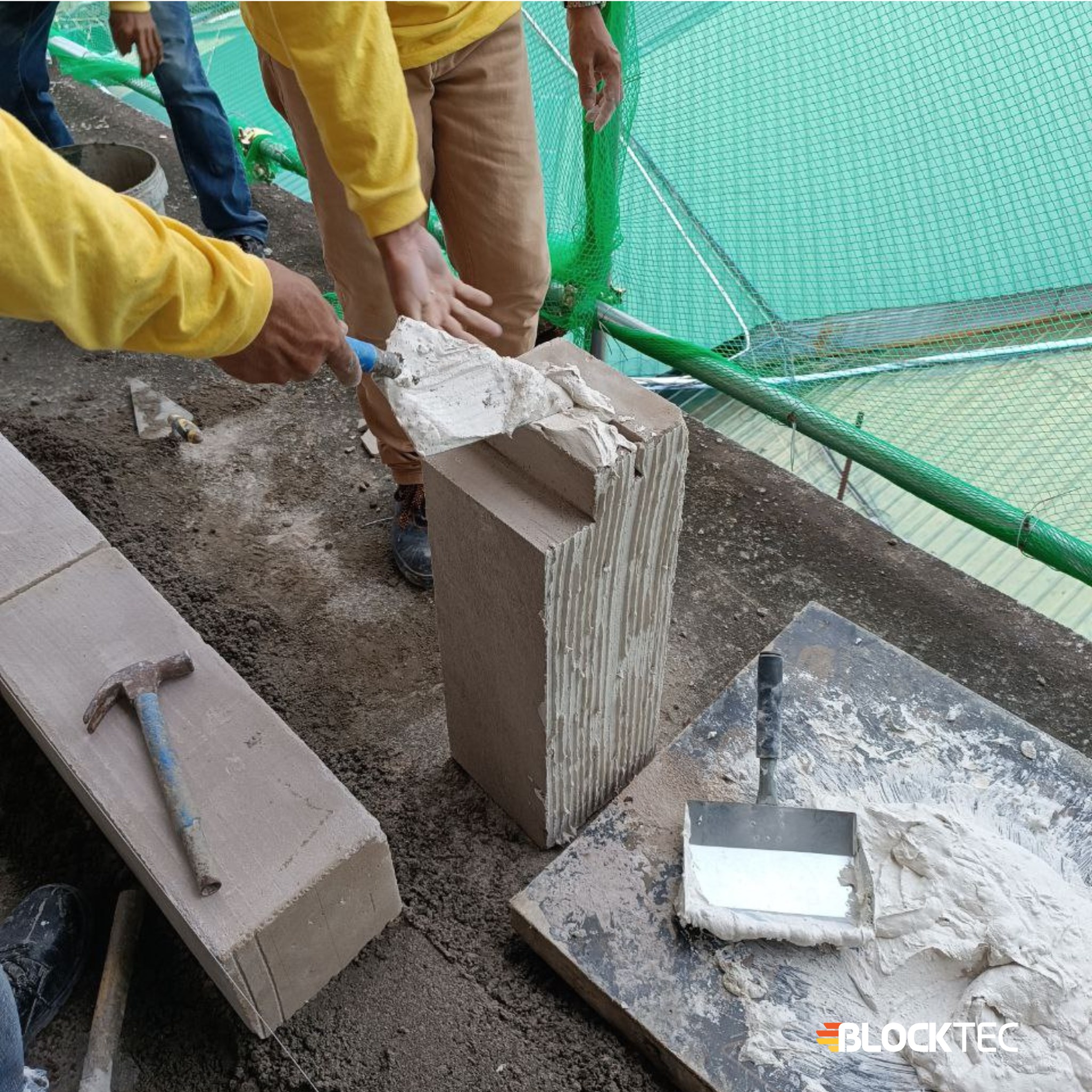 Blocktec - Project: Hospital Building - Floor Extension...