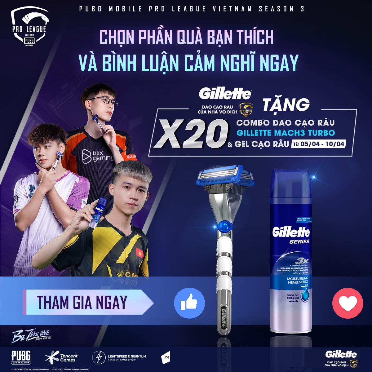 PUBG Mobile Esports Việt Nam - 🎉🎉🎉 BÌNH LUẬN CẢM NGHĨ, NHẬN NGAY COMBO ...