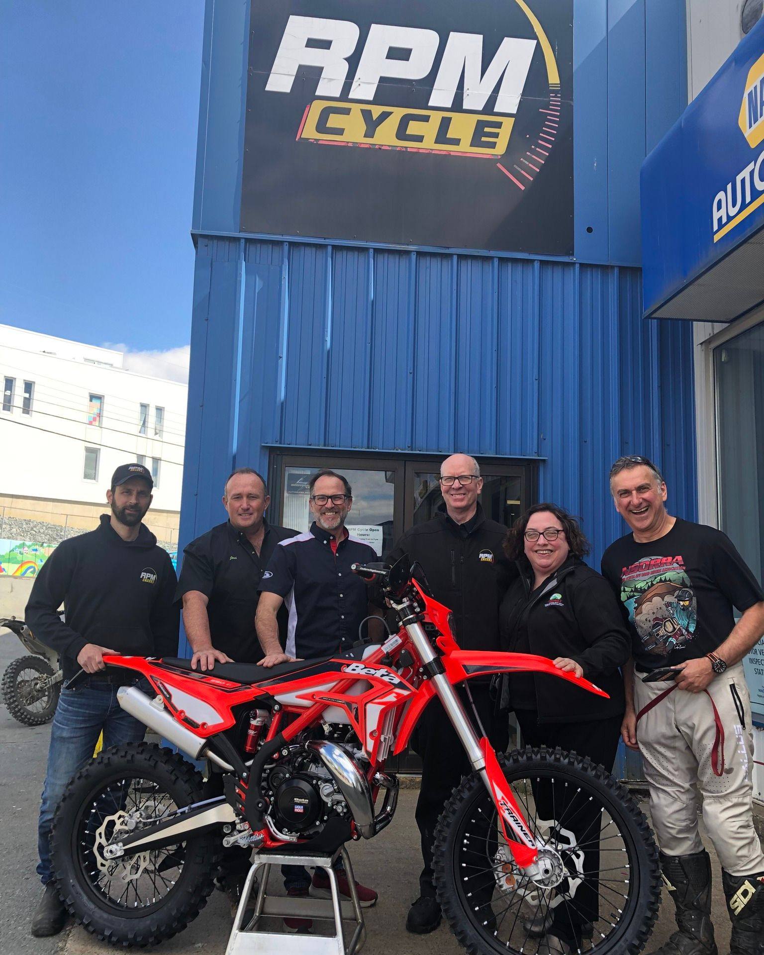 Nova - WOOHOO! NEW BIKE DAY! RPM Cycle owner Barry Josey and Scott ...