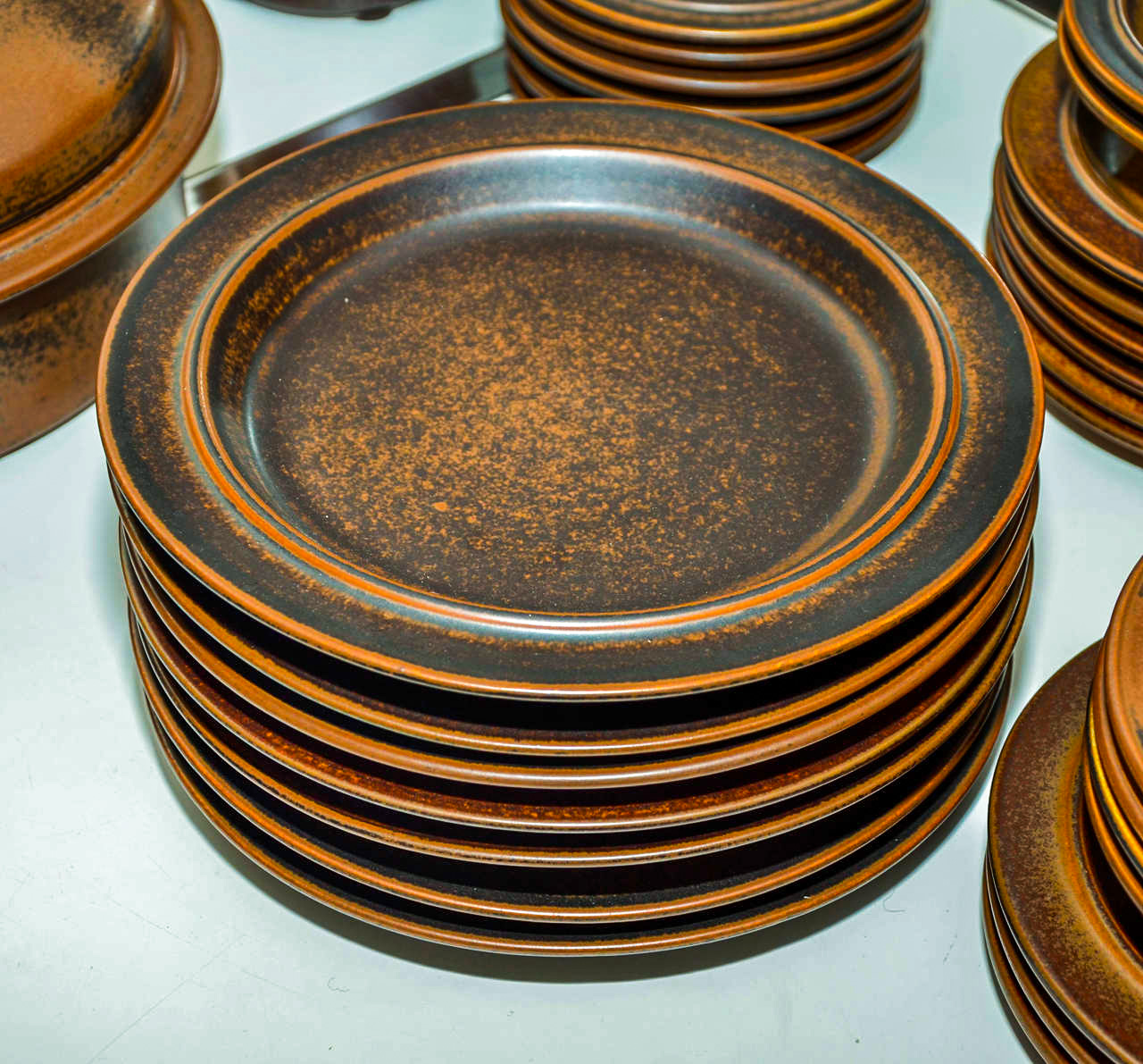 Arabia Finland 1970s stamped ceramics