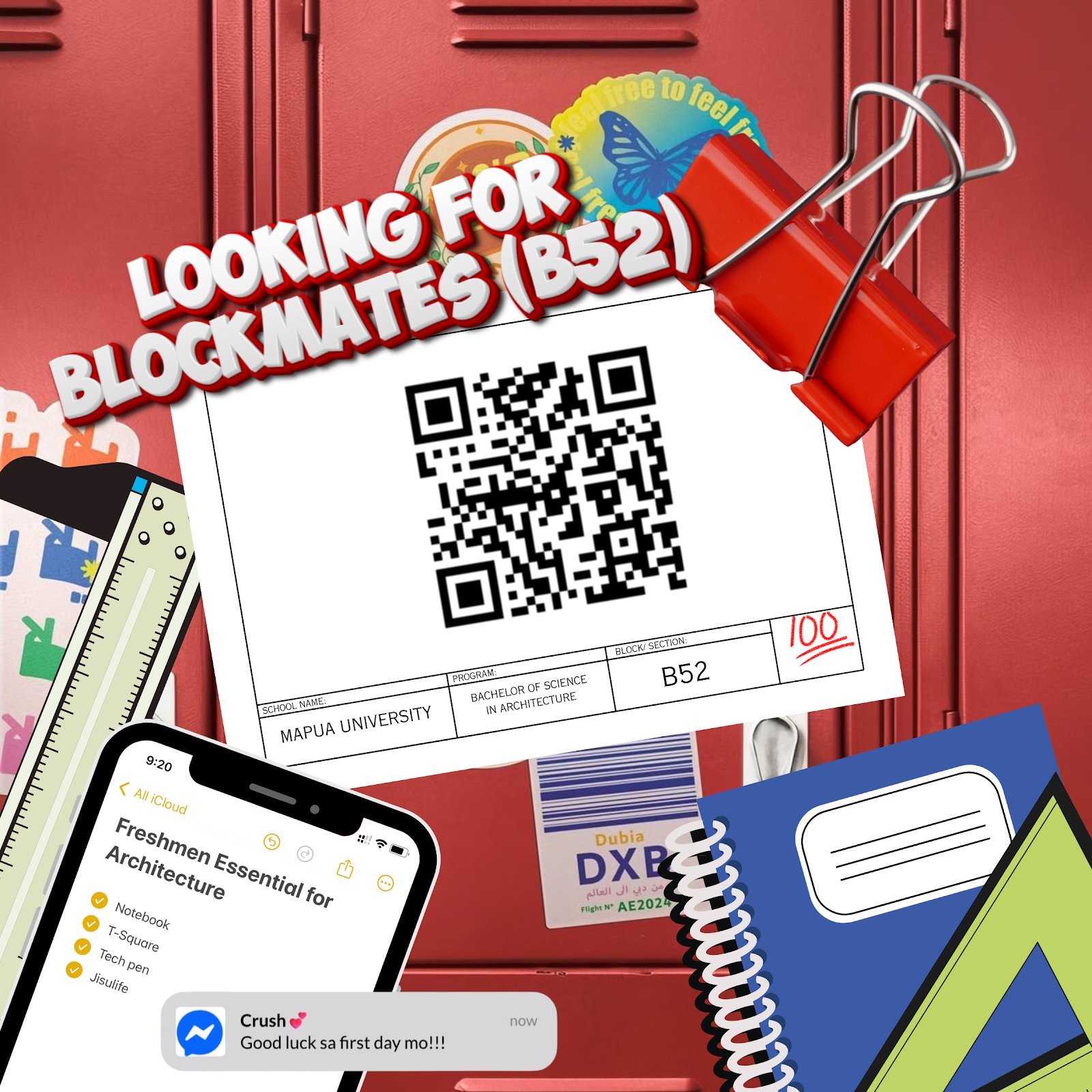 The Mapúan Wall - Hi! LF blockmates from B52, BSAR. You... | Facebook