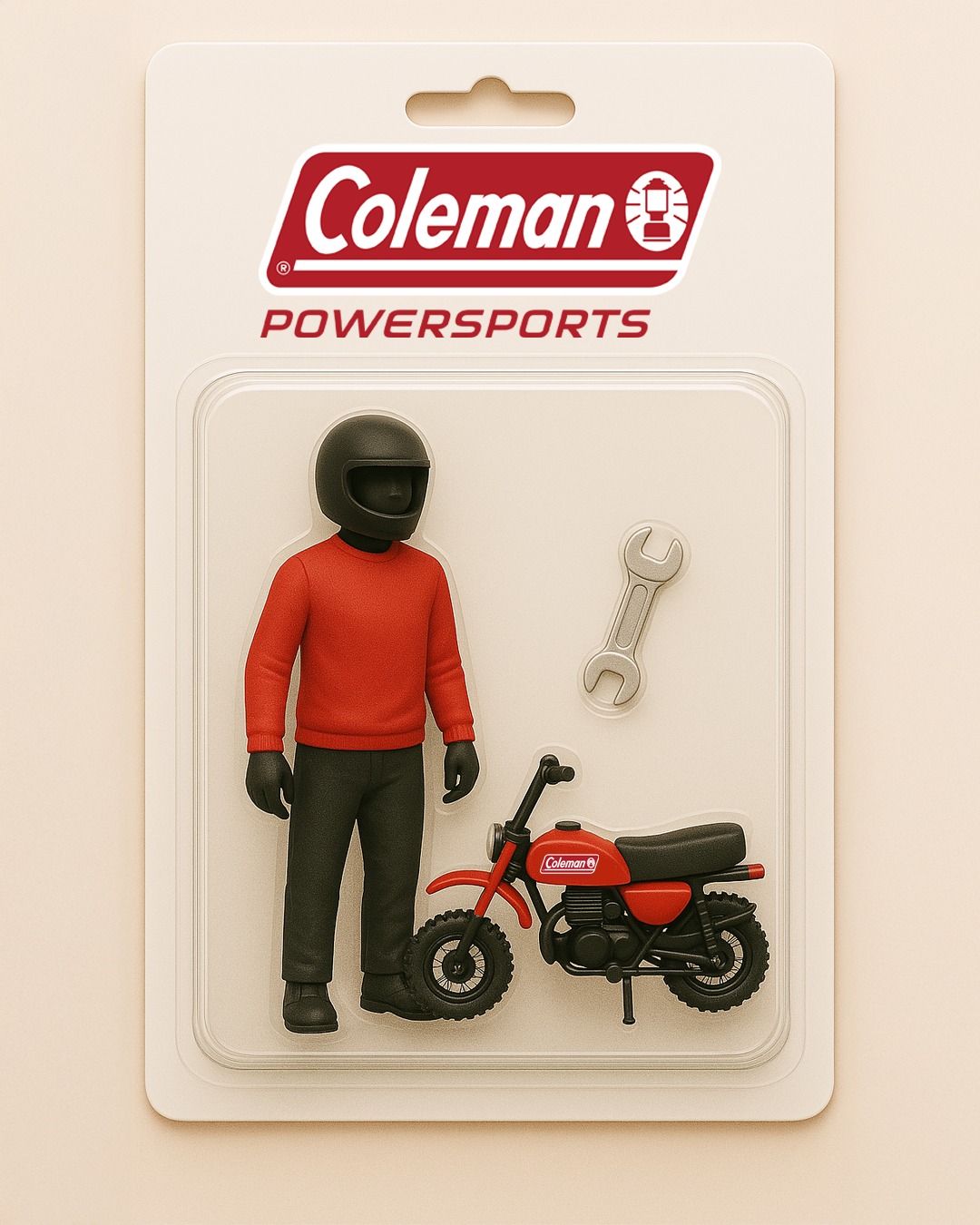 coleman mini bike adventure B200R Powerful 196cc Engine Desert adventures powered by Coleman!