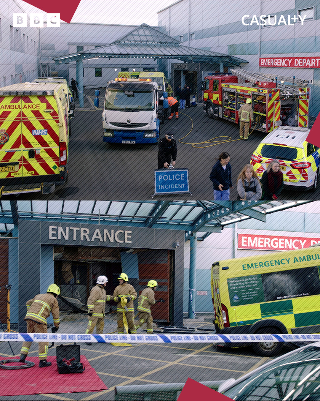 BBC - A major incident has been declared. #Casualty Saturday 8:40pm on ...