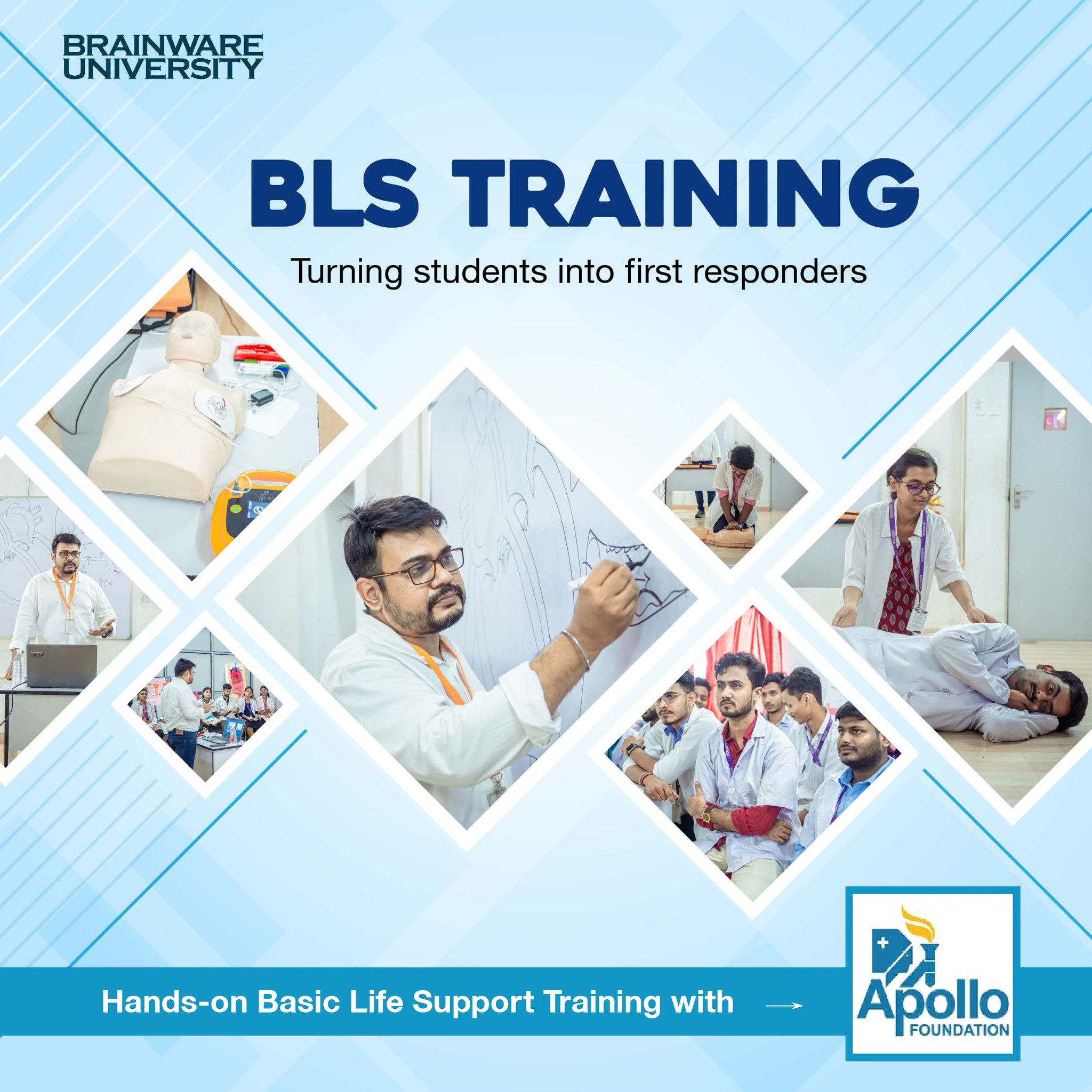 Brainware - BLS Training: Turning Students into Lifesavers! Our Allied ...