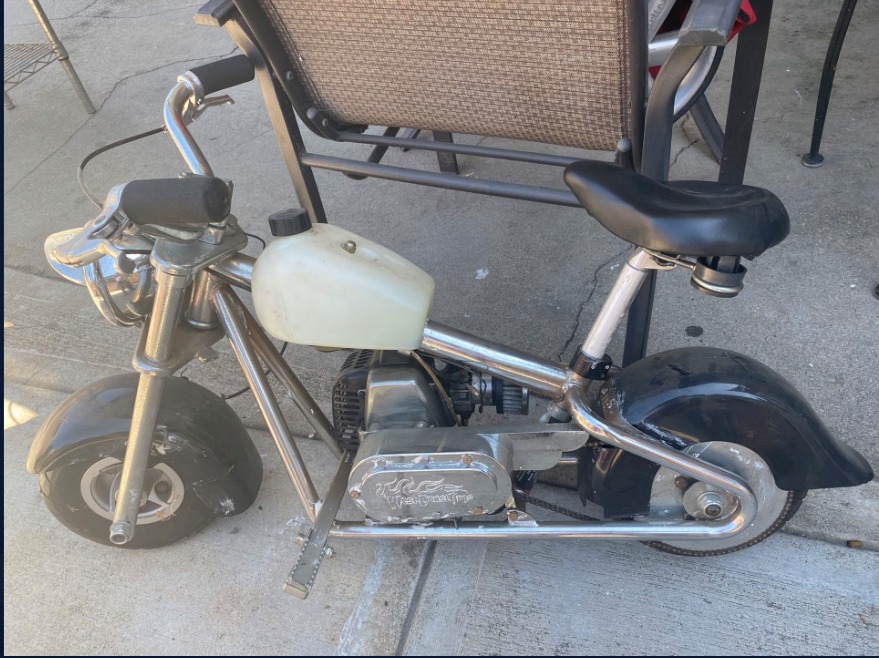 Is the Kikker 5150 motorcycle suitable for bigger guys?