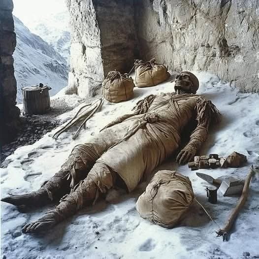 In September 1991, two German hikers discovered a dead body so old