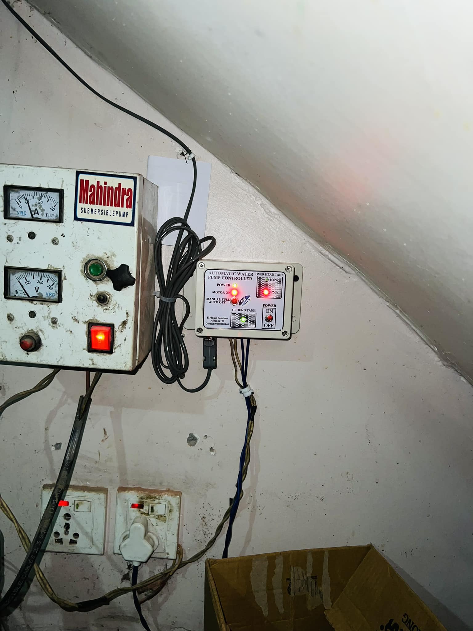 Automatic Water Pump Controller | Kathmandu