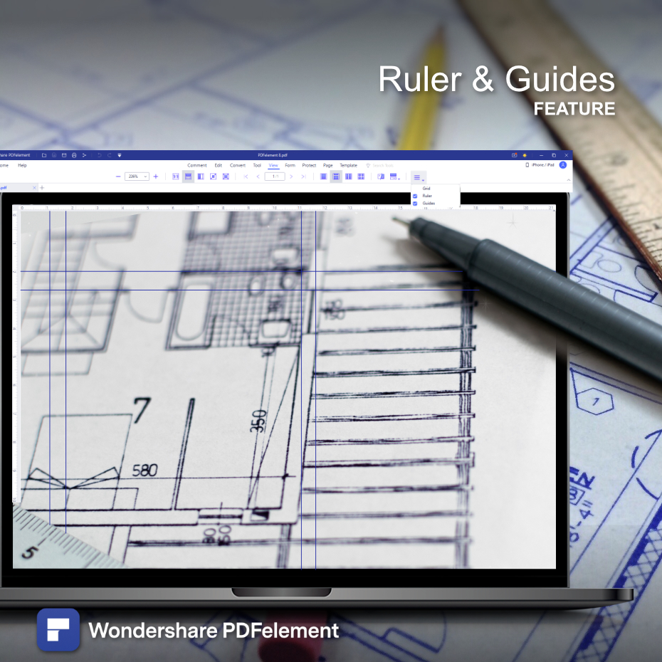 PDFelement 8 : Ruler & Guides... - Software EDU Thailand