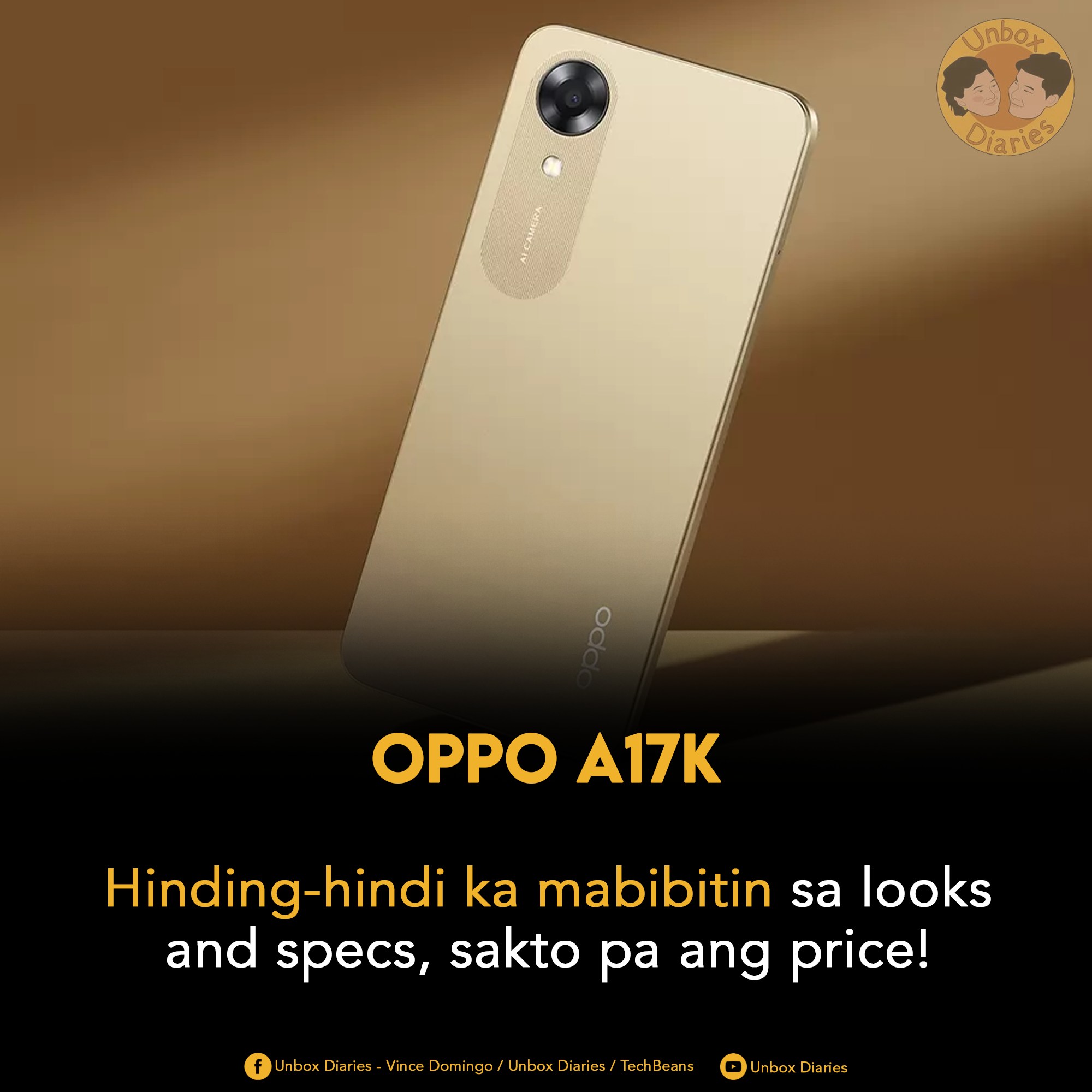 The OPPO A17k is now within your reach! You can avail this budget