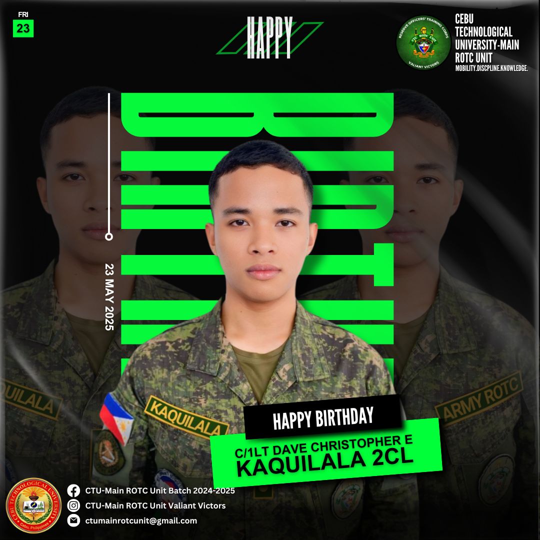 CTU-Main ROTC Unit Batch 2025-2026 | Cebu City
