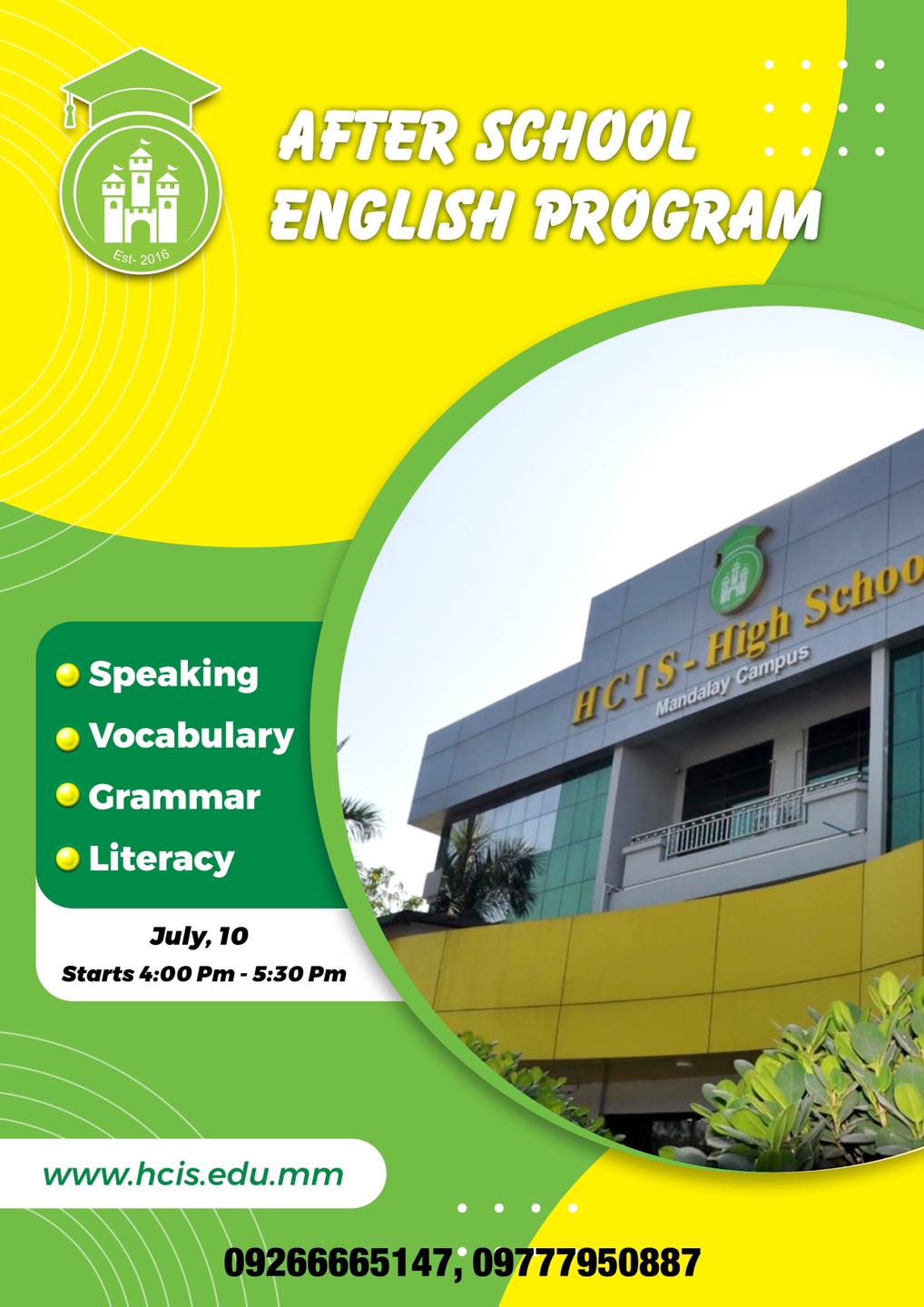 📚🌟 Join our exciting After... - HCIS International School | Facebook