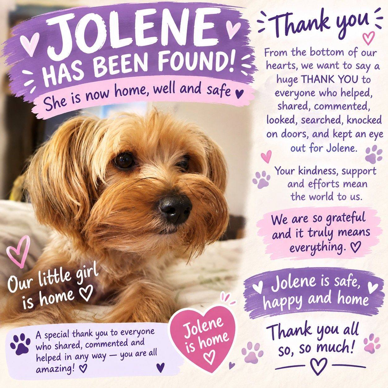 MISSING JOLENE FROM OCKWELLS PARK, MAIDENHEAD SL6 | Facebook