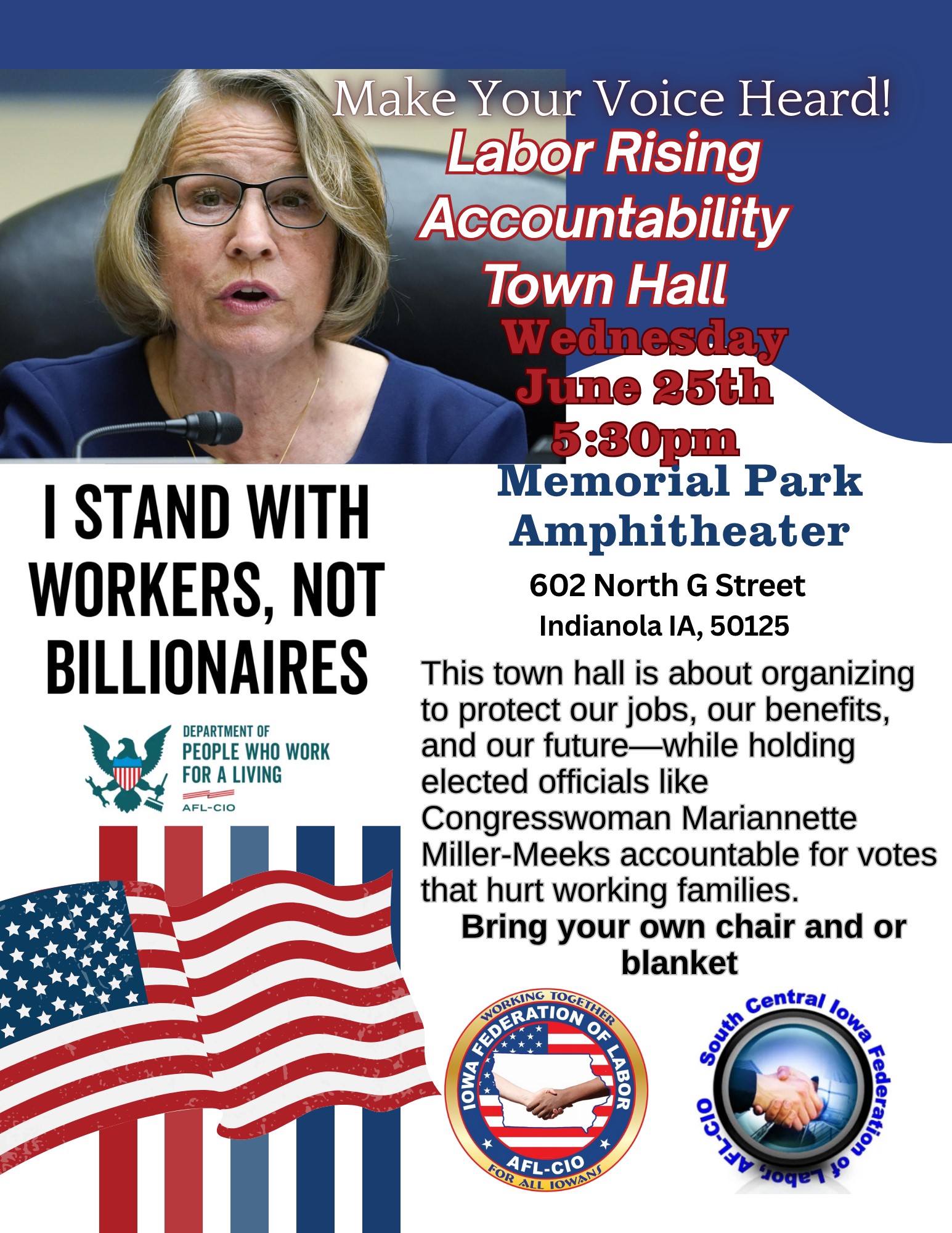 Labor Rising Accountability Town Hall - LOCATION CHANGE!