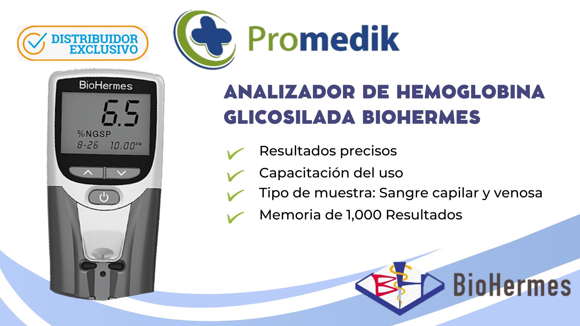 Promedik - El analizador de glucohemoglobina A1c se...