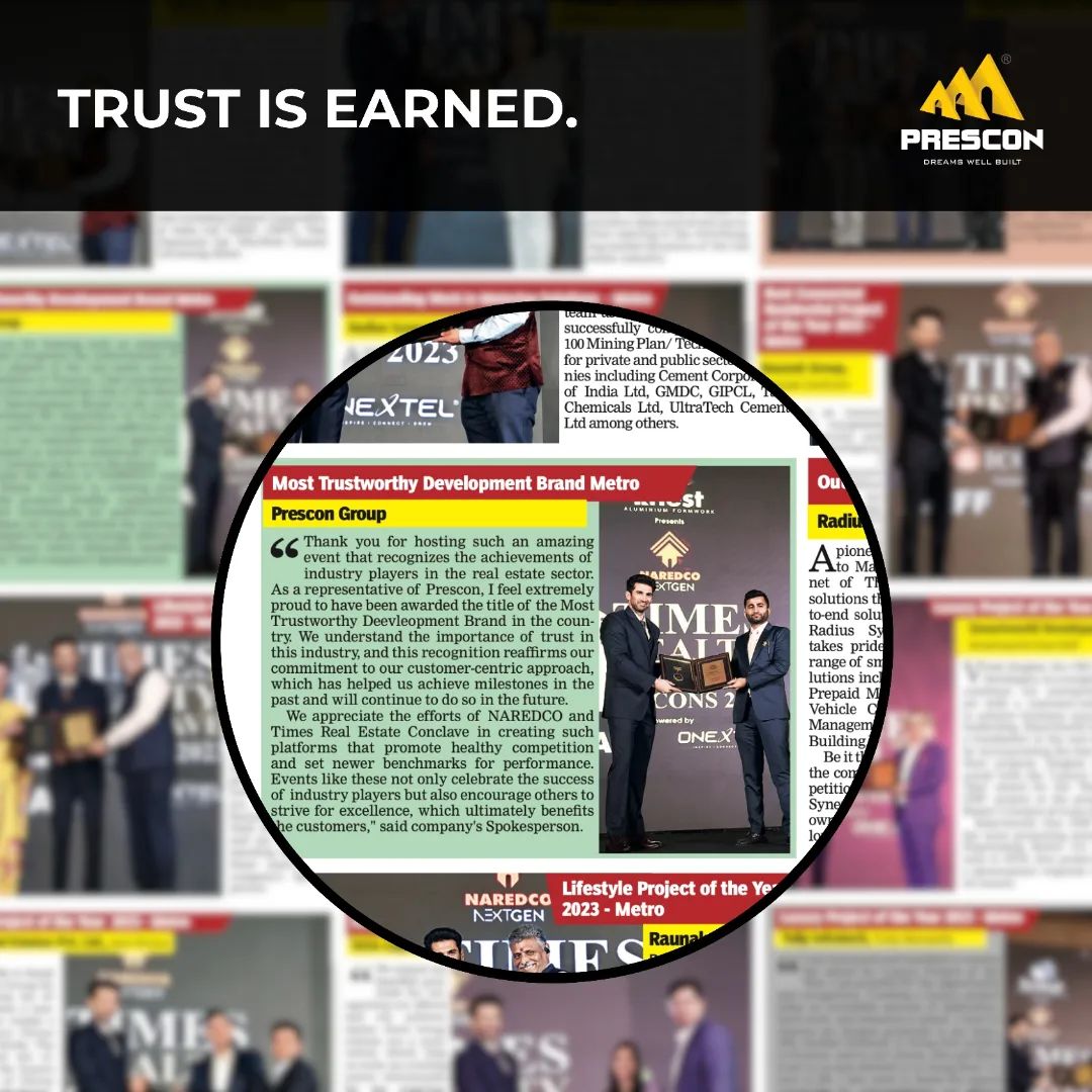 Prescon - We are very proud as we stand before you today,...