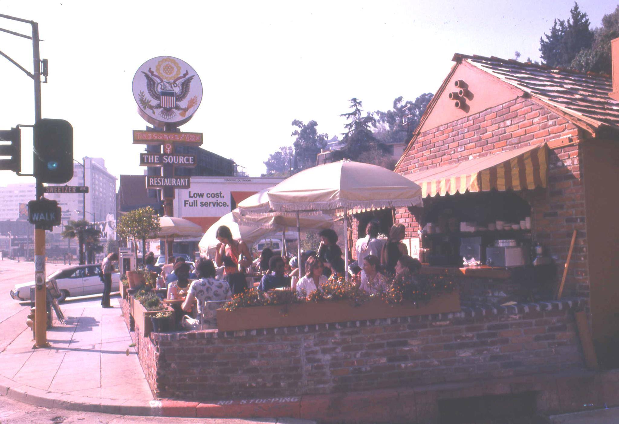 Vintage Los Angeles - The Source Restaurant at 8301 Sunset Blvd. Owned ...