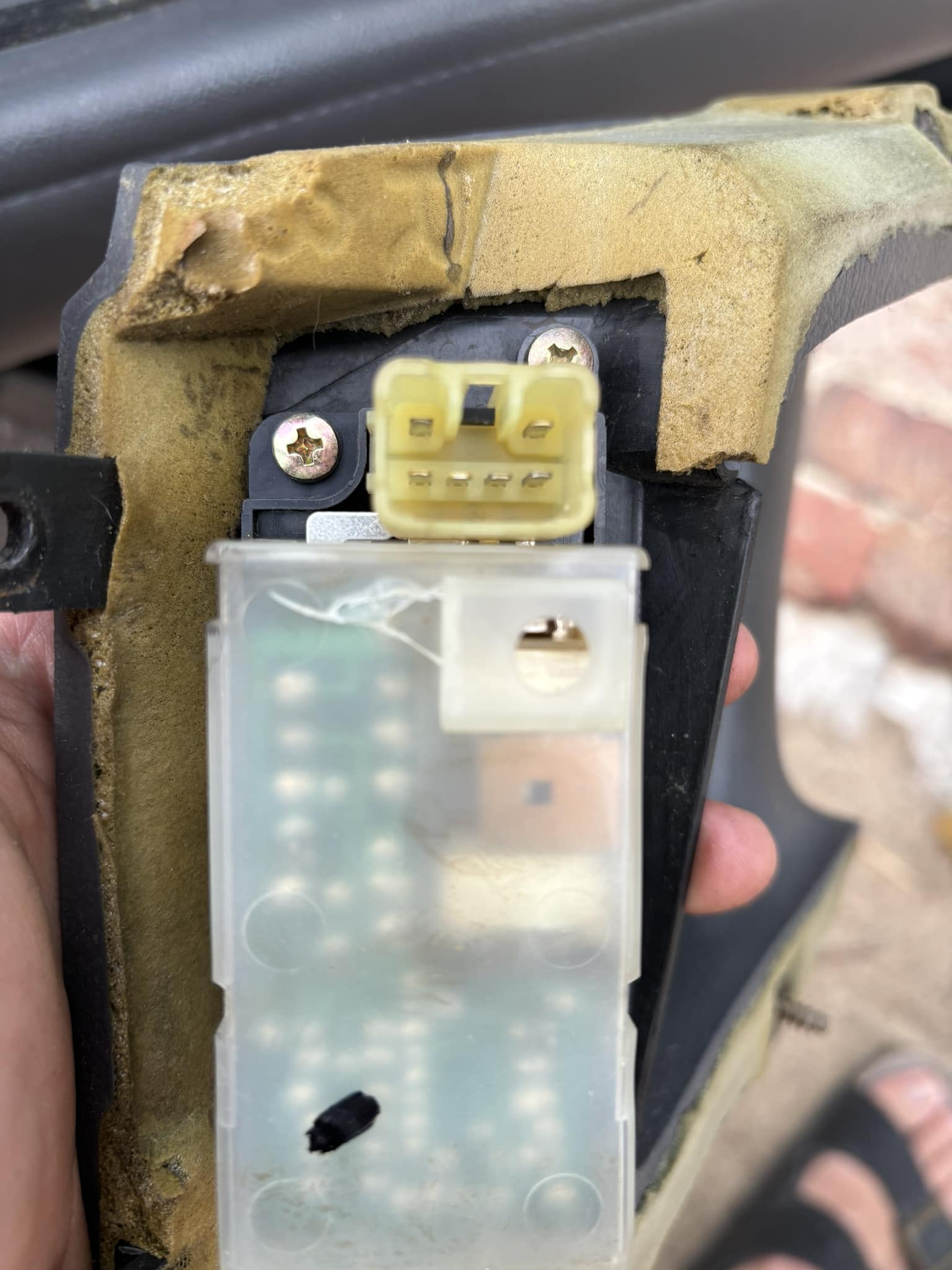 OEM Passenger Side Window Control Switch For 89-91 Toyota Supra MK3 – Used 3 thumbnail image