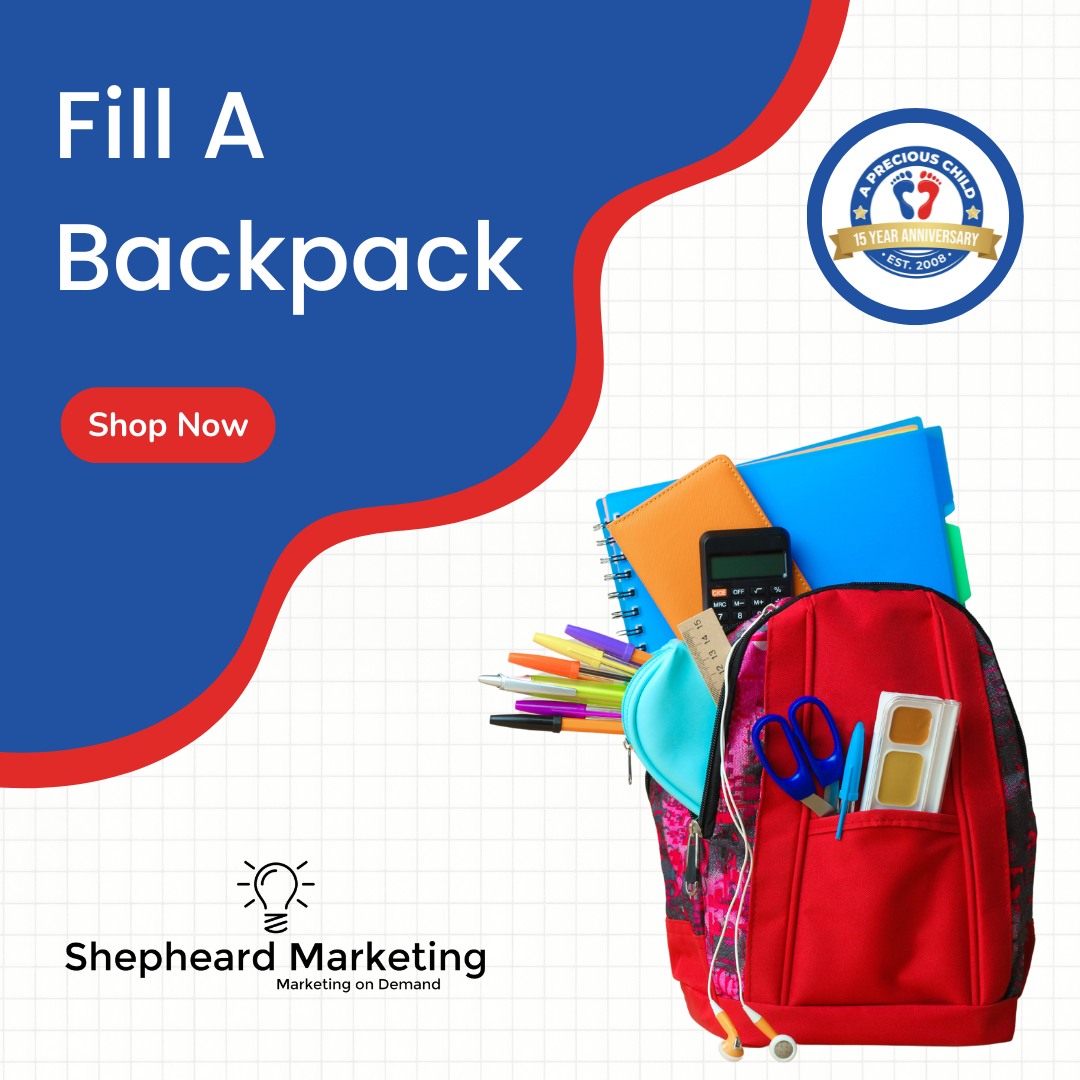 The 2023 Fill A Backpack Drive has... - Shepheard Marketing
