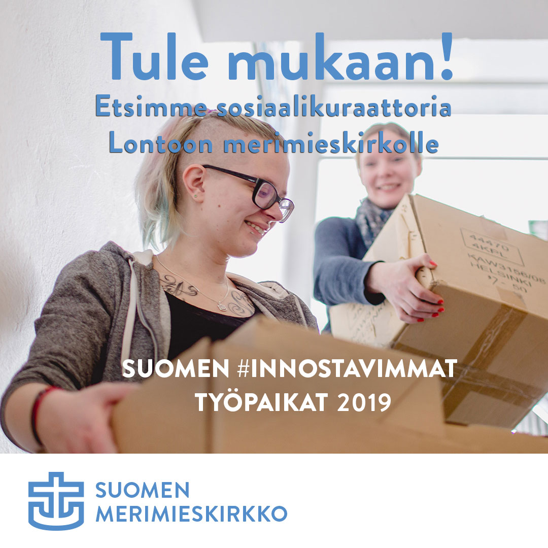 Lontoon - 📣 ETSIMME sosiaalikuraattoria Lontoon merimieskirkolle ...
