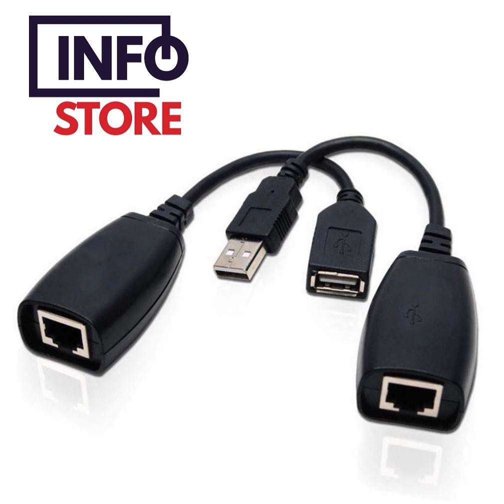Info Store Salgueiro - Extensão USB via cabo de rede. Seu dispositivo ...